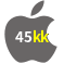 Aplicativo 45kk para iOS